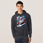 Motor City Kerstman Hoodie (Voorkant volledig)
