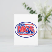 Motor Club van Amerika Briefkaart (Staand voorkant)