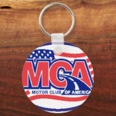 Motor Club van Amerika Sleutelhanger (Voorkant)