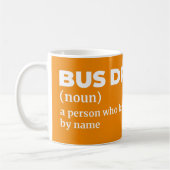 Motor Coach Chauffeur Definitie Mok (Links)