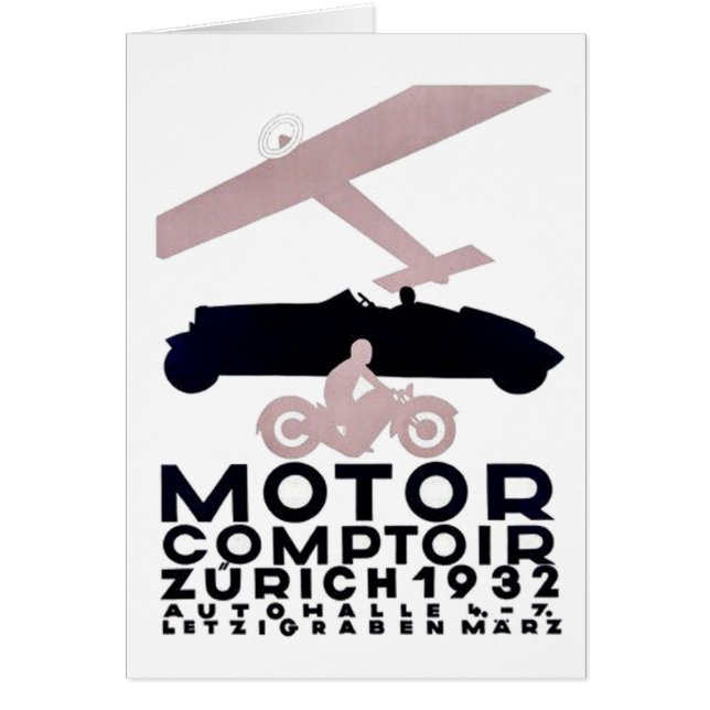 Motor Comptoir Zurich 1932 (Voorkant)