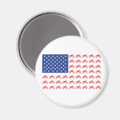 Motor-Cycle-Flag-Moto-Cross Magneet (Voorkant / Achterkant)
