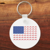 Motor-Cycle-Flag-Moto-Cross Sleutelhanger (Voorkant)