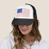 Motor-Cycle-Flag-Moto-Cross Trucker Pet (In situ)