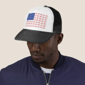 Motor-Cycle-Flag-Moto-Cross Trucker Pet (In situ)