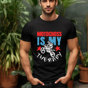 Motor Cycle is mijn therapie T-shirt