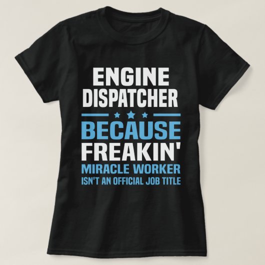 Motor Dispatcher T-shirt (Design voorkant)