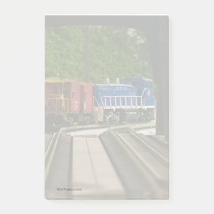 Motor en cabine op E. Pgh 4x6" Post-it notes