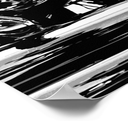 Motor Engine Vector Poster (Hoek)