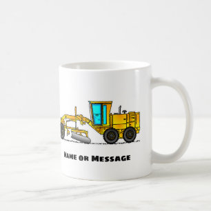 Motor Grader Beker, Geschenk voor Bedieners van Zw Koffiemok