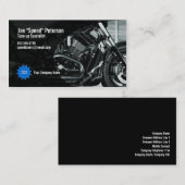 Motor Grey Motorbike Service Visitekaartje (Voorkant / Achterkant)