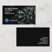 Motor Grey Motorcycle 2 Service Visitekaartje (Voorkant / Achterkant)