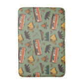 Motor Home Camp Adventures Patroon Badmat (Voorkant Verticaal)