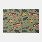 Motor Home Camp Adventures Patroon Deurmat (Voorkant)