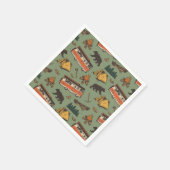 Motor Home Camp Adventures Patroon Servet (Hoek)