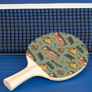 Motor Home Camp Adventures Patroon Tafeltennisbatje