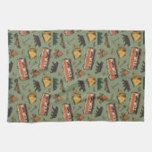 Motor Home Camp Adventures Patroon Theedoek (Horizontaal)