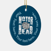 Motor Hoofdmotor Keramisch Ornament (Rechts)