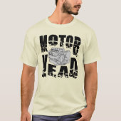 Motor Hoofdmotor T-shirt (Voorkant)