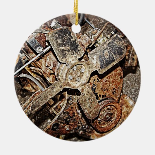  motor keramisch ornament (Achterkant)