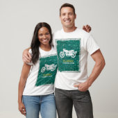 Motor Klassiek Design T-shirt (Unisex)