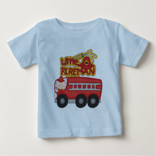 Motor Kleine Brandweerman Tshirts en geschenken