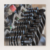 Motor kleppen Legpuzzel (Horizontaal)