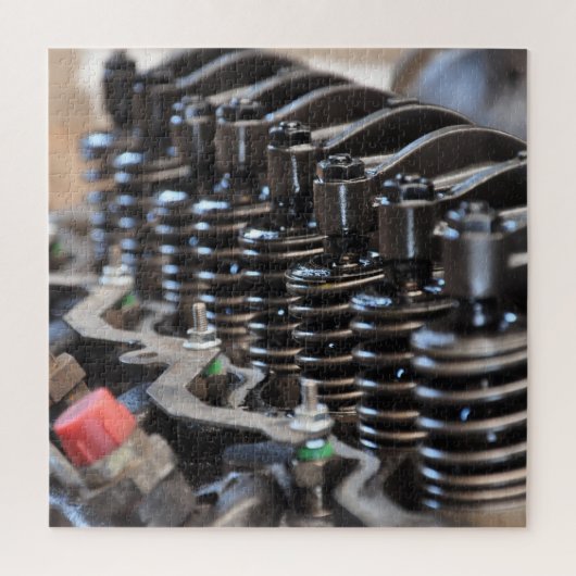 Motor kleppen Legpuzzel (Verticaal)