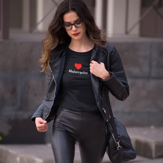 Motor Love Motorcycles t-shirt voor vrouwen