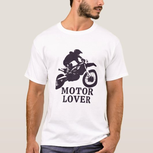 MOTOR LOVER T-SHIRT (Voorkant)