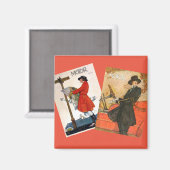 " Motor Magazine Hoesjes" Magneet (Voorkant / Achterkant)