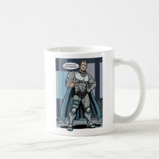 motor man altijd tot uw dienst! koffiemok