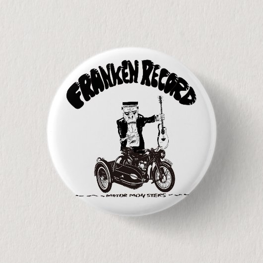 motor monsters バッチ ronde button 3,2 cm (Voorkant)