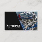Motor motor, Auto Mechanic & Reparaties Visitekaartje (Voorkant)