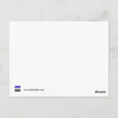 Motor nadert station Bishops Lydeard Briefkaart (Achterkant)