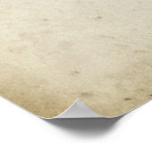 Motor Neuron Anatomie met Bloemen Poster (Hoek)