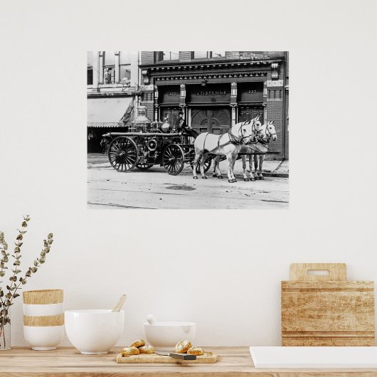 Motor nr. 3 van de Unie: 1911 Poster (Keuken)