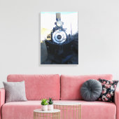 Motor nr. 60, Idaho Springs, Colorado Canvas Afdruk (Insitu (Woonkamer))