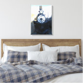 Motor nr. 60, Idaho Springs, Colorado Canvas Afdruk (Insitu (Slaapkamer))