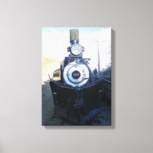 Motor nr. 60, Idaho Springs, Colorado Canvas Afdruk (Voorkant)