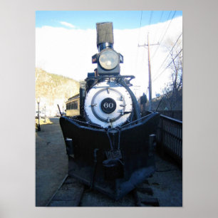 Motor nr. 60, Idaho Springs, Colorado Poster