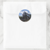 Motor Nummer 2 Ronde Sticker (Tas)