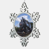 Motor Nummer 2 Tin Sneeuwvlok Ornament (Rechts)