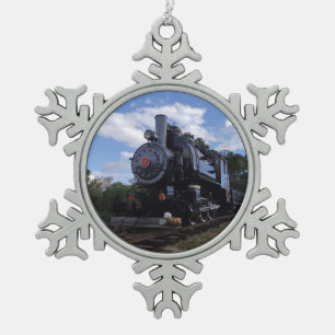 Motor Nummer 2 Tin Sneeuwvlok Ornament