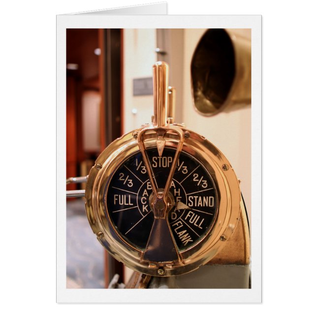 Motor Order Telegraph (Voorkant)