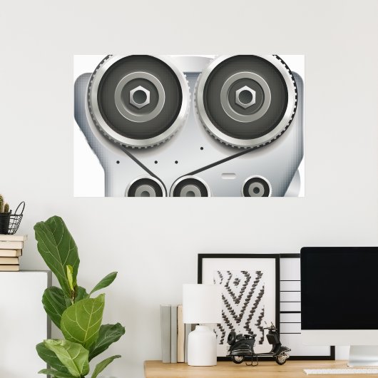 Motor Poster (Thuiskantoor)