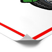 Motor scooter PArking Poster (Hoek)