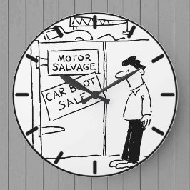 Motor sloopwerf grote klok