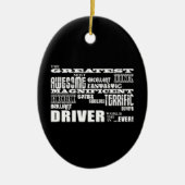 Motor Sportrackstuurprogramma's grootste bestuurde Keramisch Ornament (Voorkant)