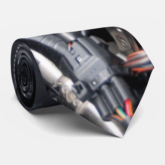 Motor Stropdas (Opgerold)